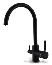 Carica l'immagine nel visualizzatore di Gallery, Rubinetto 3 Vie Angel Per Acqua Depurata (Diversi Colori) Nero Opaco Rubinetti