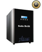 Carica l'immagine nel visualizzatore di Gallery, Linea GOLD Soda Drift osmosi inversa | Refrigeratore sottobanco 3 vie con display | Pompa palette 110lt./h, prefiltrazione, kit installazione e TDS