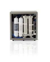 Carica l'immagine nel visualizzatore di Gallery, Linea Gold Soda Ice Osmosi Inversa | Refrigeratore Sottobanco 3 Vie Con Display Pompa Palette