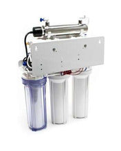 Carica l'immagine nel visualizzatore di Gallery, Ro 75 | Depuratore Osmosi Inversa 1 Via Pompa Booster 14Lt./h Serbatoio Lampada Uv E Tds Osmosi