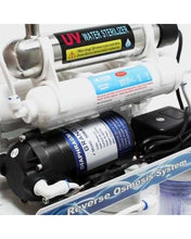 Carica l'immagine nel visualizzatore di Gallery, Ro 75 | Depuratore Osmosi Inversa 1 Via Pompa Booster 14Lt./h Serbatoio Lampada Uv E Tds Osmosi