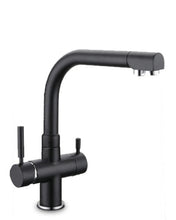 Carica l'immagine nel visualizzatore di Gallery, Rubinetto 4 Vie Atena Per Acqua Depurata (Diversi Colori) Nero Opaco Rubinetti Vie