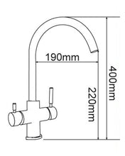 Carica l'immagine nel visualizzatore di Gallery, Rubinetto 4 Vie Classic Per Acqua Depurata (Diversi Colori) Rubinetti Vie