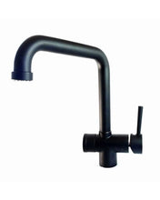 Carica l'immagine nel visualizzatore di Gallery, Rubinetto 3 Vie Pure Water Per Acqua Depurata (Colore: Nero Opaco) Rubinetti