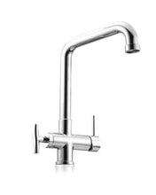 Carica l'immagine nel visualizzatore di Gallery, Rubinetto 4 Vie Pure Water Per Acqua Depurata (Colore: Nickel Spazzolato) Rubinetti Vie