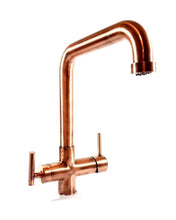 Carica l'immagine nel visualizzatore di Gallery, Rubinetto 4 Vie Pure Water Per Acqua Depurata (Colore: Rame) Rubinetti Vie