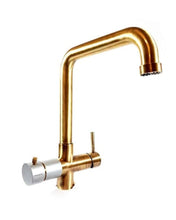 Carica l'immagine nel visualizzatore di Gallery, Rubinetto 5 Vie Pure Water Per Acqua Depurata (Colore: Bronzo) Rubinetti Vie