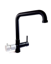 Carica l'immagine nel visualizzatore di Gallery, Rubinetto 5 Vie Pure Water Per Acqua Depurata (Colore: Nero Opaco) Rubinetti Vie
