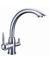 Carica l'immagine nel visualizzatore di Gallery, Rubinetto 3 Vie Vittoria Per Acqua Depurata (Diversi Colori) Cromo Rubinetti