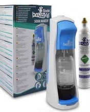 Carica l'immagine nel visualizzatore di Gallery, Soda Breezy S | Gasatore Acqua Celeste Con Bombola Co2 E Kit Completo Gasatori Manuali Accessori