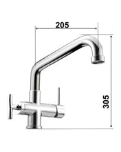 Carica l'immagine nel visualizzatore di Gallery, Rubinetto 4 Vie Pure Water Short Per Acqua Depurata (Diversi Colori) Rubinetti Vie