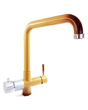 Carica l'immagine nel visualizzatore di Gallery, Rubinetto 5 Vie Pure Water Per Acqua Depurata (Colore: Terra Di Francia) Rubinetti Vie