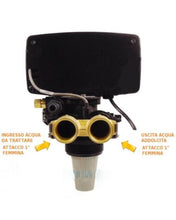 Carica l'immagine nel visualizzatore di Gallery, Addolcitore Acqua Fleck 5600 Sxt 1 Rig. Volume-Tempo (Da 8 A 30 Lt. Resina)