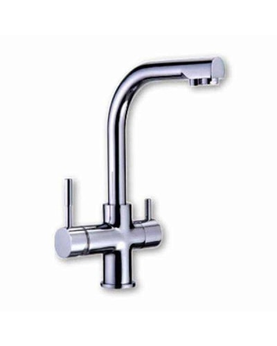 Rubinetto 3 Vie ForHome Per Acqua Depurata - Cromo, Erogazione Acqua Fredda, Ambiente, Gassata - Foto 7