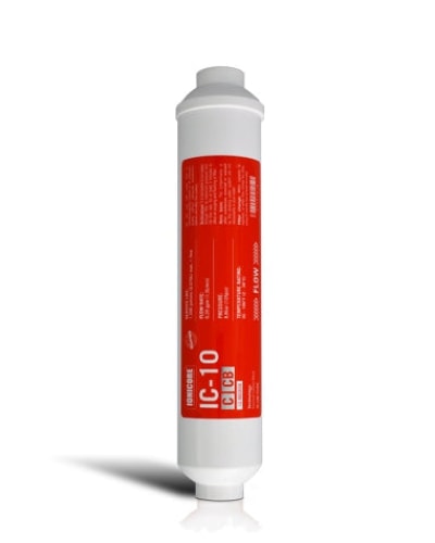 Ionicore | Filtro Ic-10Ccb Carbon Block Al Cocco In Linea 2X10 Con Attacco 1/4 (10 Micron) Filtri