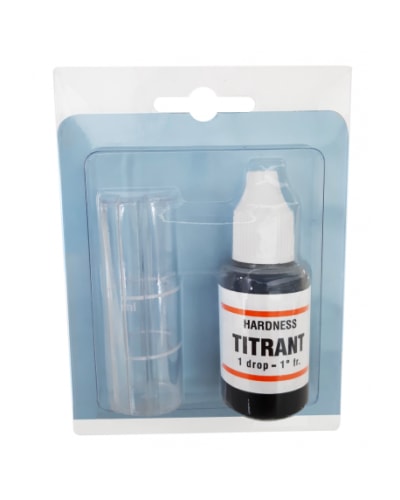 Titrant Kit durezza totale (1°F) reagente unico 15cc.