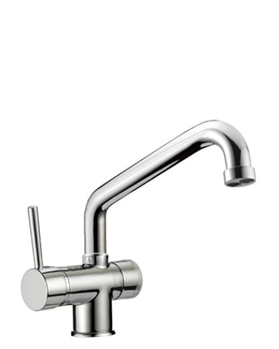 Rubinetto 2 Vie Cromato Per Depuratore Acqua - Per Acqua Liscia E Gasata, Acciaio Inox - Foto 2